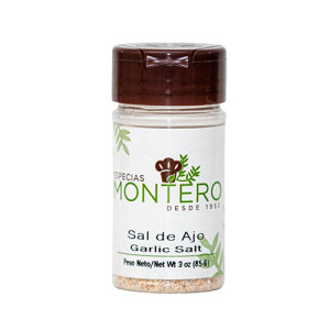 Especias Montero Garlic Salt - 3oz