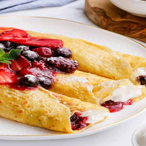 Fruit Crepe