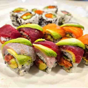 Rainbow Maki Roll