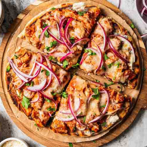 Caribbean Chicken Pizza