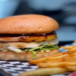 Pine Teriyaki Burger