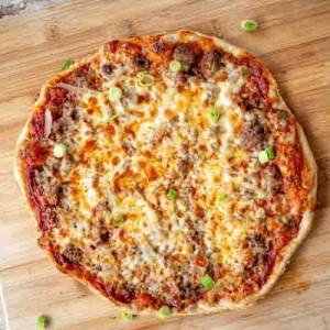 Cheeseburger Pizza