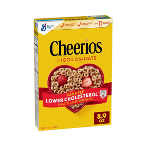 Cheerios 100% Whole Grain Oats Cereal - 8.9oz