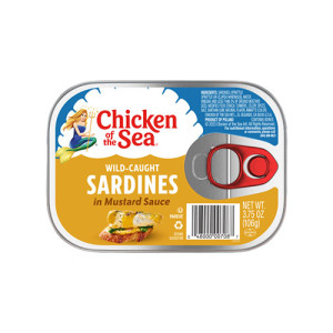 Chicken of the Sea Wild Caught Sardines in Mustard Sauce - 3.75oz