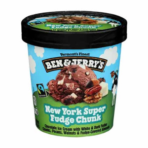 Ben & Jerry's Fudge Chunk Icecream - 473ml