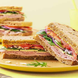 Classic Ham & Cheese Sandwich