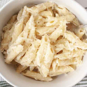 Plain Penne Alfredo