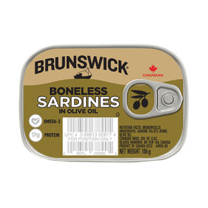 Brunswick Boneless Skinless Sardines in Olive Oil