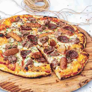 Monster Meat Pizza