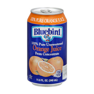Bluebird Orange Juice - 340ml