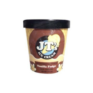 JT's Vanilla Fudge Icecream - 473ml