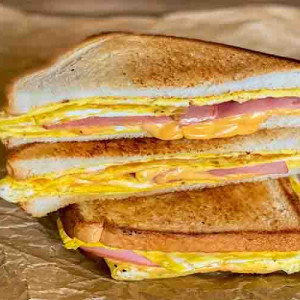 Ham, Egg & Cheese Sandwich