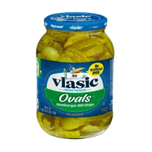 Vlasic Fresh Packed Ovals Hamburger Dill Chips - 32floz