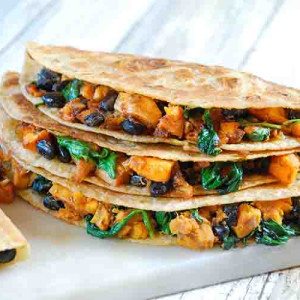 Black Bean Quesadilla