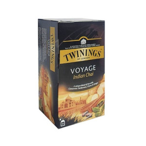 Twinings Voyage Indian Chai Tea Bags - (25 Bags)
