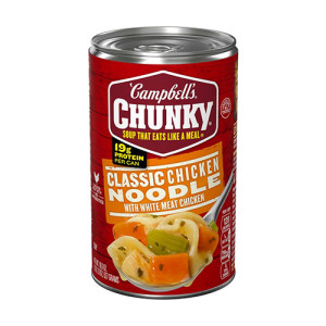 Campbell's Chunky Classic Chicken Noodle Soup - 18.6oz