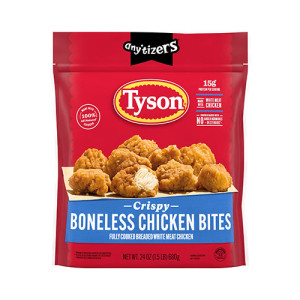 Tyson Crispy Boneless Chicken Bites - 1.5lb