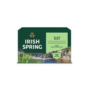 Irish Spring Aloe Mist Bar Soap - 3.7oz