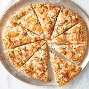 Caribbean Shrimp Pizza