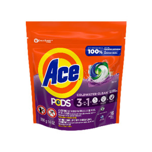 Ace pods 3 in 1 - (16 Capsule Pods)
