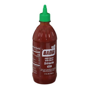 Badia Chili Sauce with Garlic Sriracha (Hot) - 17oz