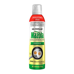 Mazola Canola Oil Spray Original - 6oz