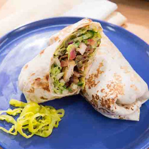Grilled Chicken Shawarma Wrap