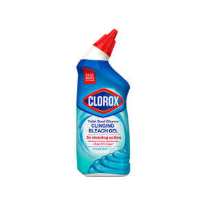 Clorox Toilet Bowl Cleaner Clinging Bleach Gel (Ocean Mist) - 709ml