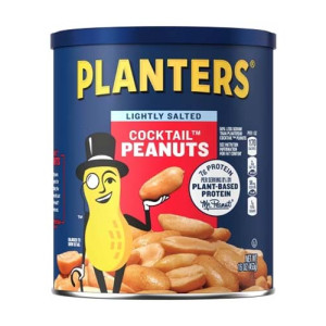 Planters Deluxe (Lightly Salt Cocktail Peanuts) - 16oz